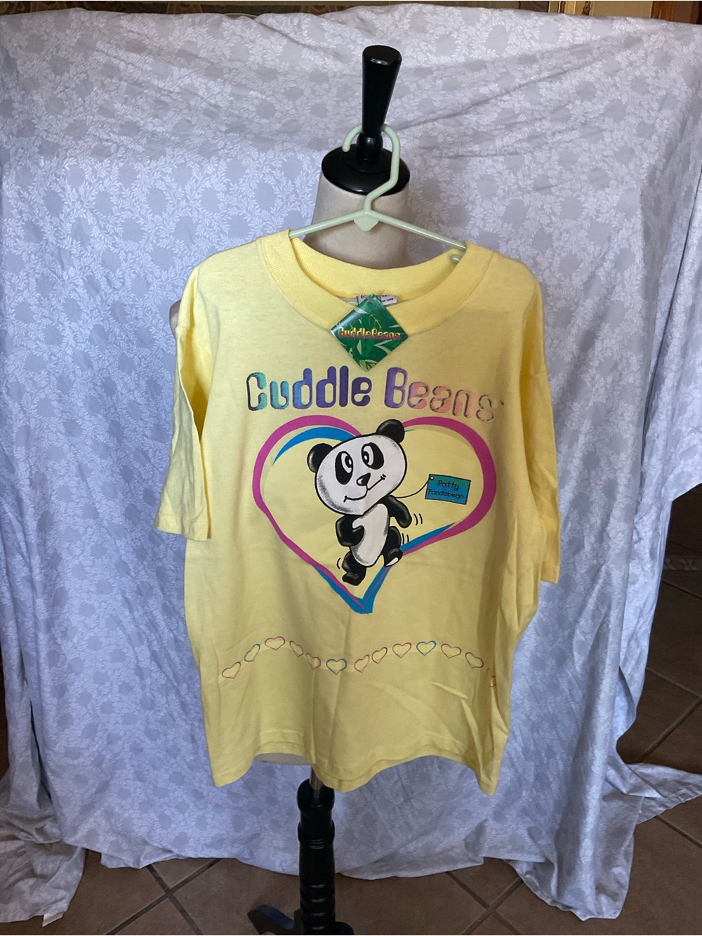 Yellow Panda Graphic Kids Tee